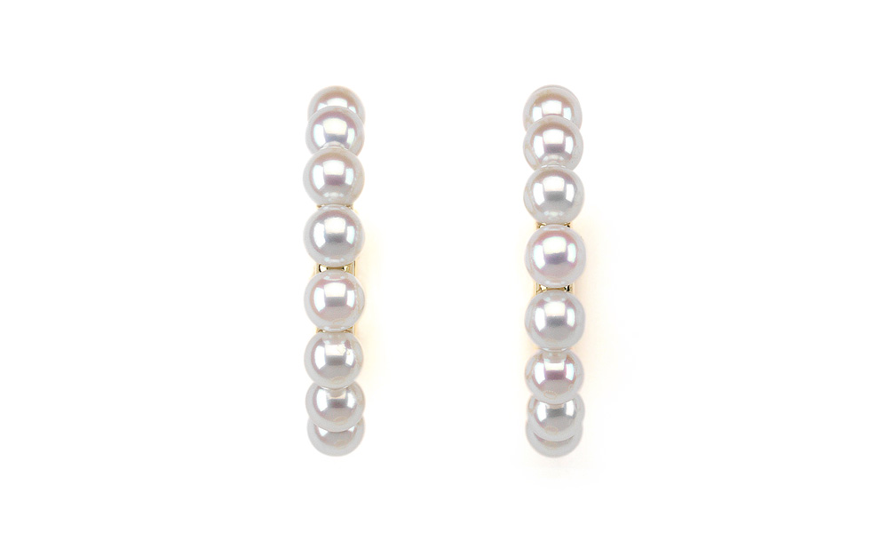 K-line / Pierce / K18 / Akoya Cultured pearls
